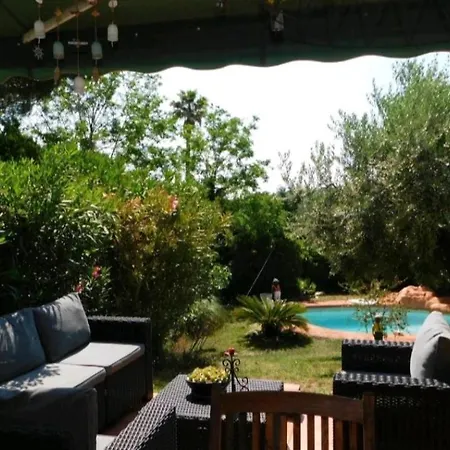 Villa Pour 5 Personnes Avec Jardin Et Piscine Privee Villeneuve-Loubet